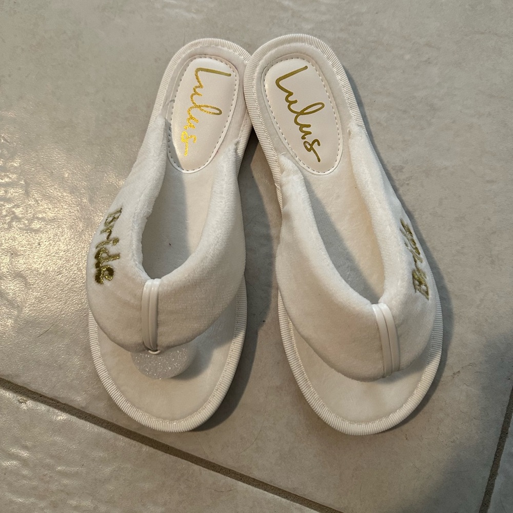 Bride Slippers